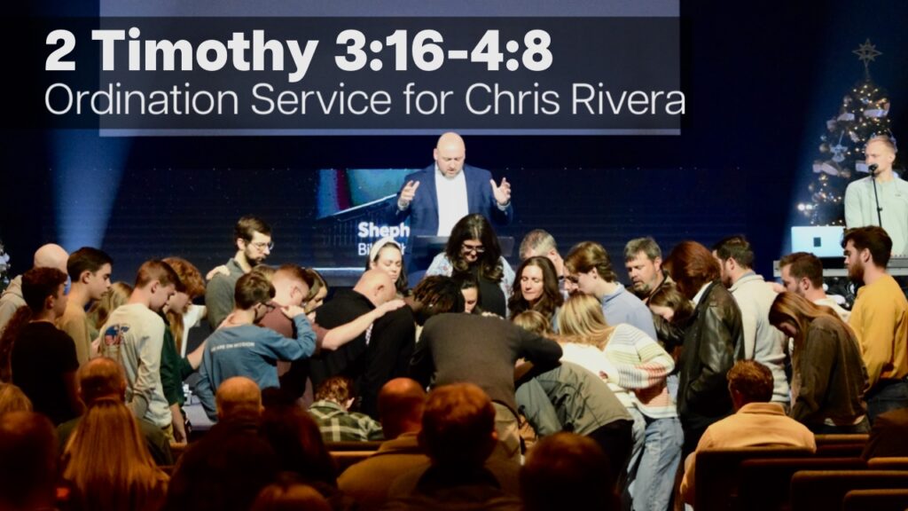 Ordination Service For Chris Rivera